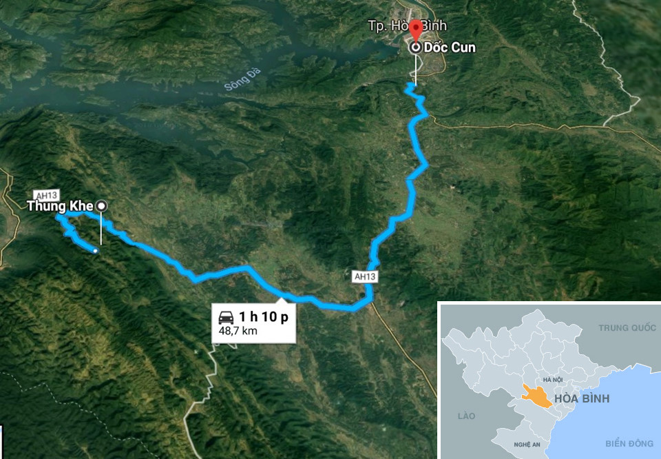 Nghĩa địa xe gặp nạn ở dốc Cun